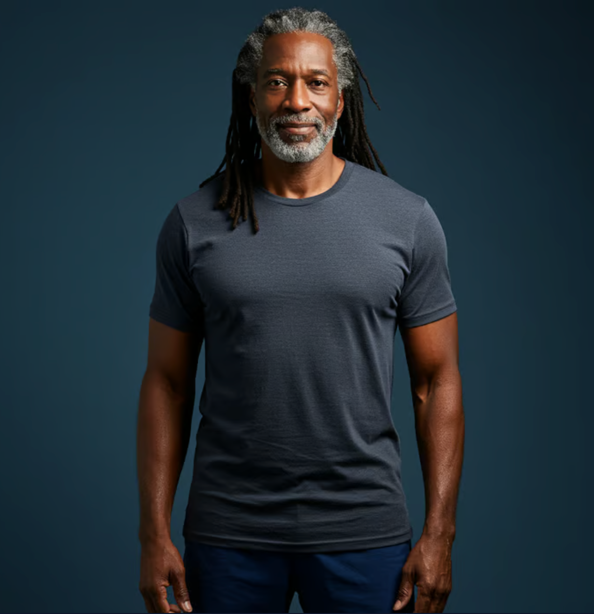 Original image for AI muscle transformation effect